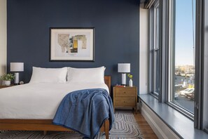 The Courier Corner Suite | In-room safe, laptop workspace, iron/ironing board, free WiFi