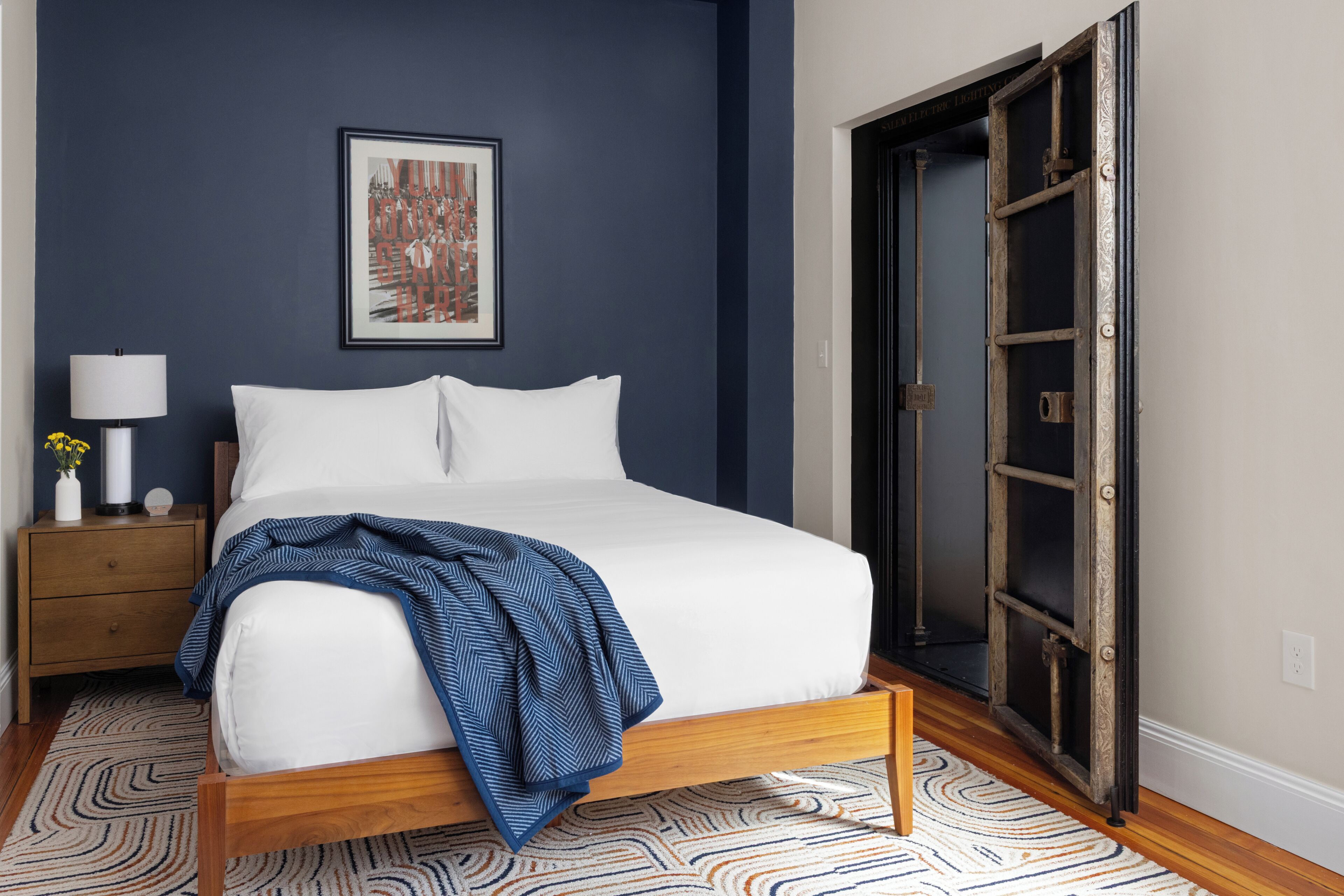 Queen Bunk Room | In-room safe, laptop workspace, iron/ironing board, free WiFi