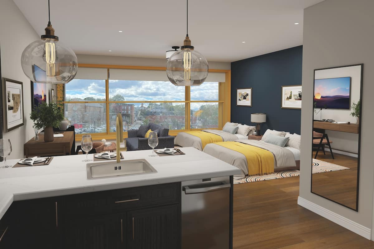 Double Queen Junior Suite | In-room safe, laptop workspace, iron/ironing board, free WiFi