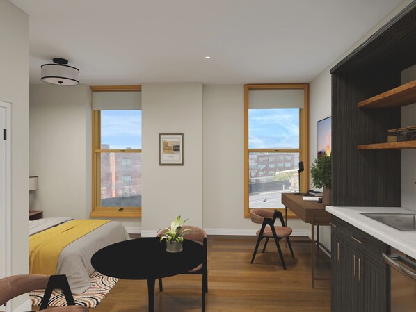 Standard Queen | In-room safe, laptop workspace, iron/ironing board, free WiFi