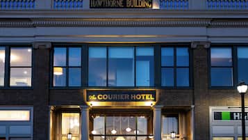 Voorkant van accommodatie