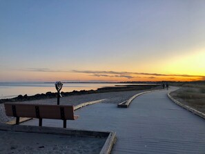 Sun loungers, beach towels