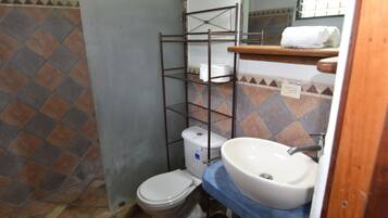 Towels, soap, toilet paper