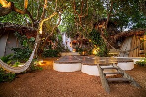 Facciata della struttura