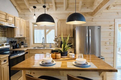 Restful Haven - Hot Tub at Secluded Modern Cabin | Private Trails