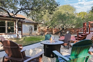 Terrace/patio - Oakhaven - A Birdy Vacation Rental (Boerne)