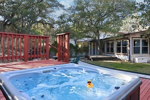 Terrace/patio - Oakhaven - A Birdy Vacation Rental (Boerne)