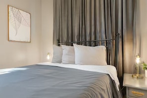 2 chambres, fer et planche Ă repasser, Wi-Fi, draps fournis