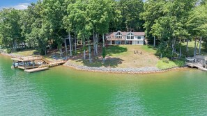 Exterior - Pappy's Place - Lakefront Home With Private Dock (Moneta)