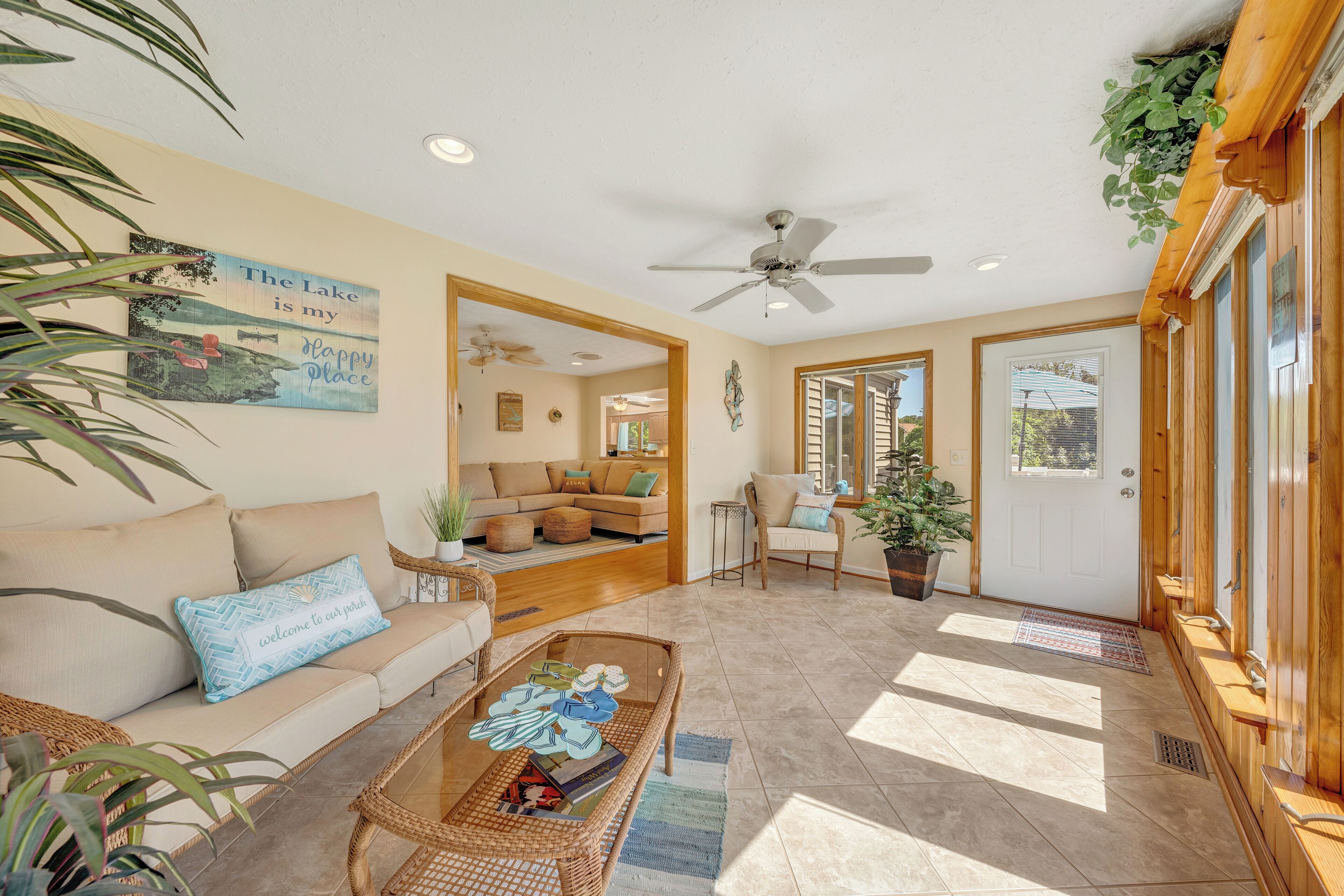 獨棟房屋, 多張床, 庭院 (LAKE Stargaze) | 起居區