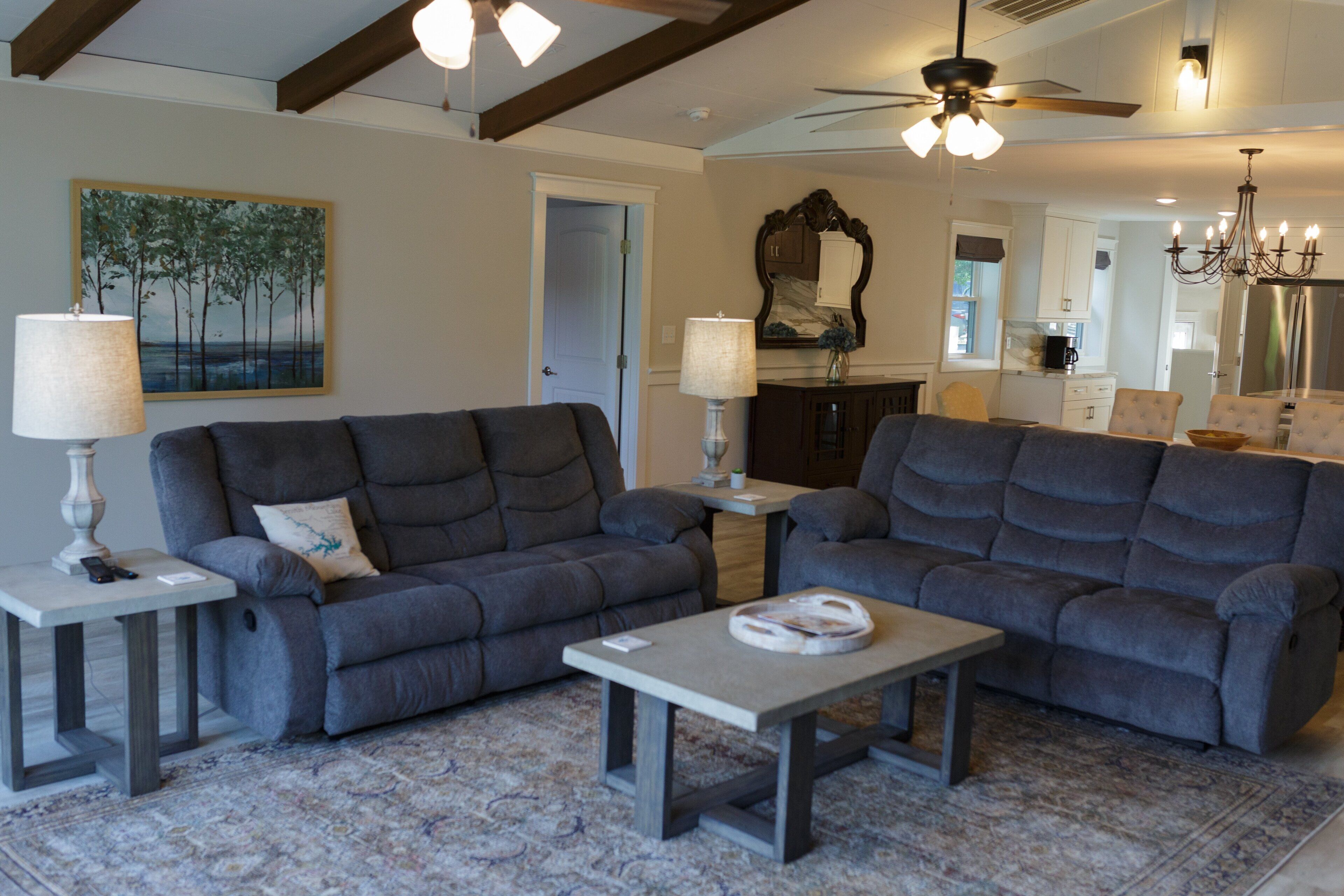 獨棟房屋, 多張床, 熱水浴缸 (LAKE Haven) | 起居區