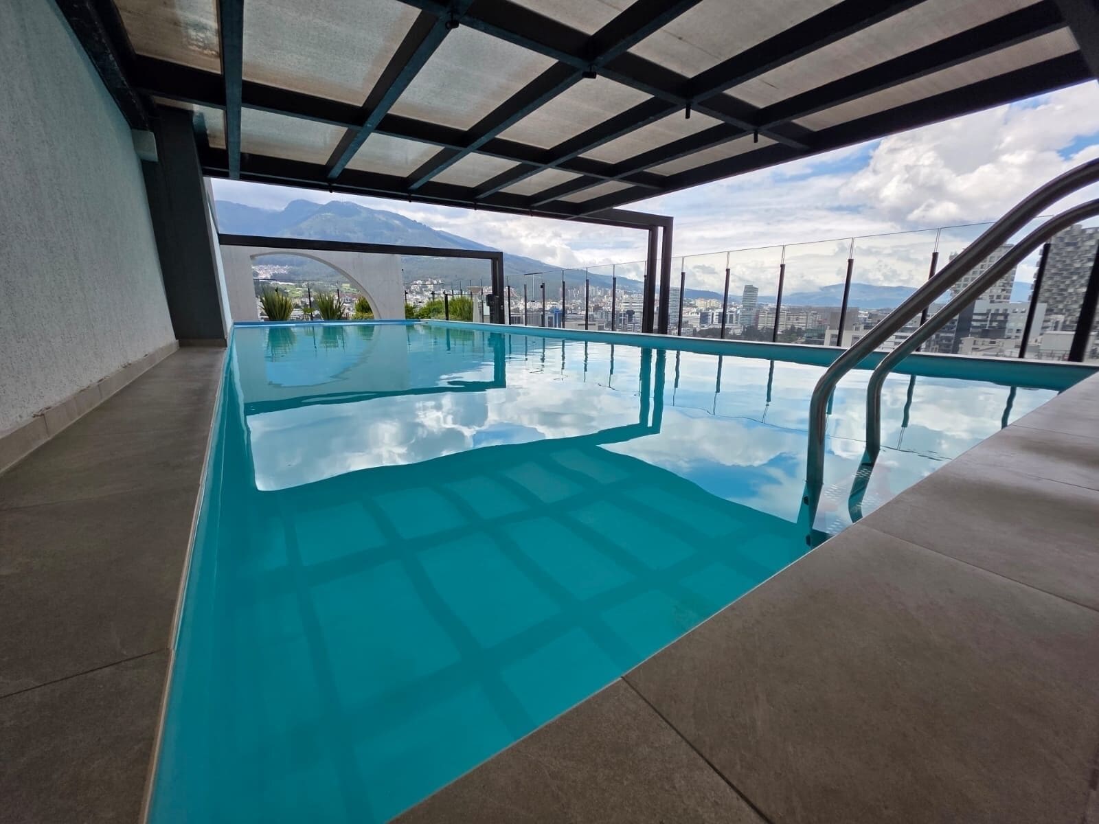 Una piscina climatizada
