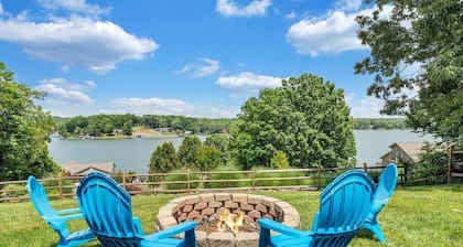 Lake Lookout - Private Home With Lake Views & Game Room