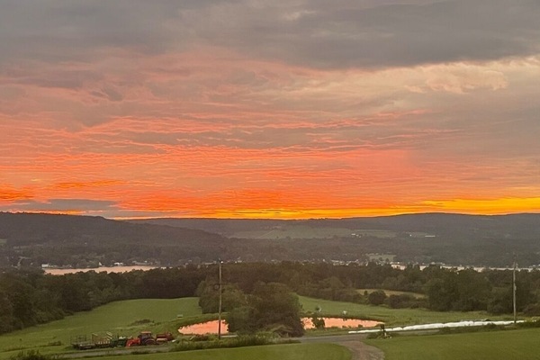 Stunning views from the deck