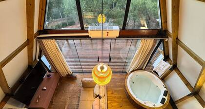 Chalé Folk Village Moderno com jacuzzi