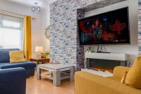 Flat-screen TV
