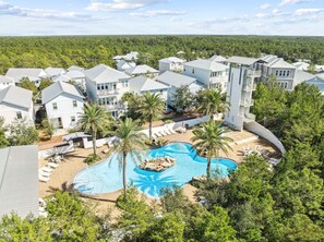 Exterior - Highland Parks, Resort-Style Pool! LSV/Golf Cart & 6 Bikes! (Santa Rosa Beach)