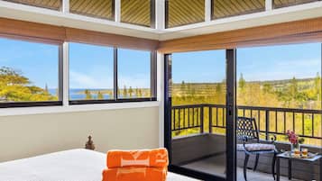 1 bedroom, iron/ironing board, travel crib, WiFi