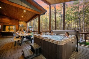 Bain à remous extérieur