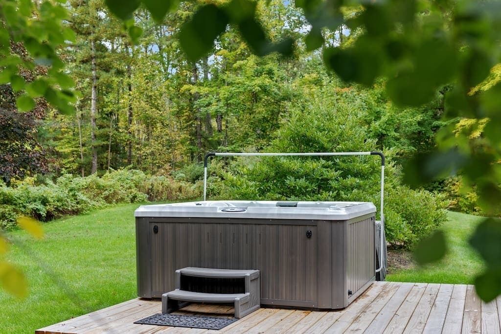 Bain à remous extérieur