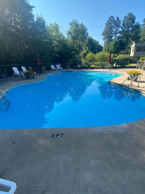 Pool - Par & Pine Lodge | Double decks w/ fire pit! (Basye)