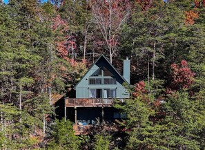 Exterior - Par & Pine Lodge | Double decks w/ fire pit! (Basye)