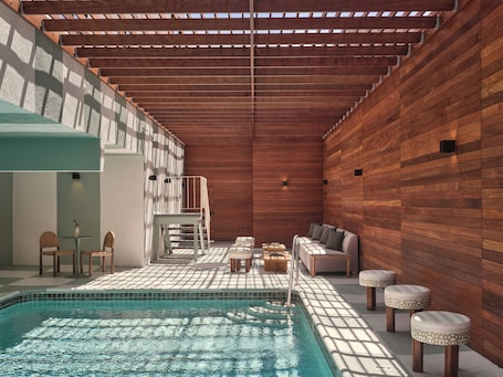 Outdoor pool. The Ivory