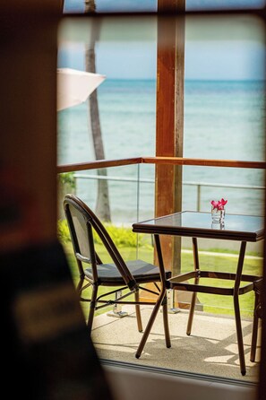 Interior - Elegante villa neuve avec piscine sur la plage, vue imprenable (Koh Samui)