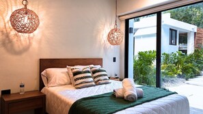 2 bedrooms, desk, free WiFi, bed sheets - 🌮 La Veleta Retreat | Pools • Jacuzzi • Near Beach & Cenotes (Tulum)