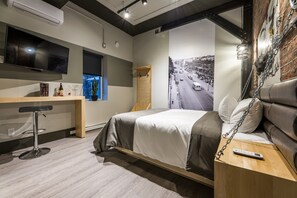 Kamar Double Comfort, pemandangan kota | Ruang kerja ramah laptop dan Wi-Fi gratis