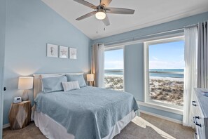 Free WiFi, bed sheets - Rest a Shored: Spacious 4BR oceanfront retreat in Oak Island, NC, perfect for families! (Oak Island)