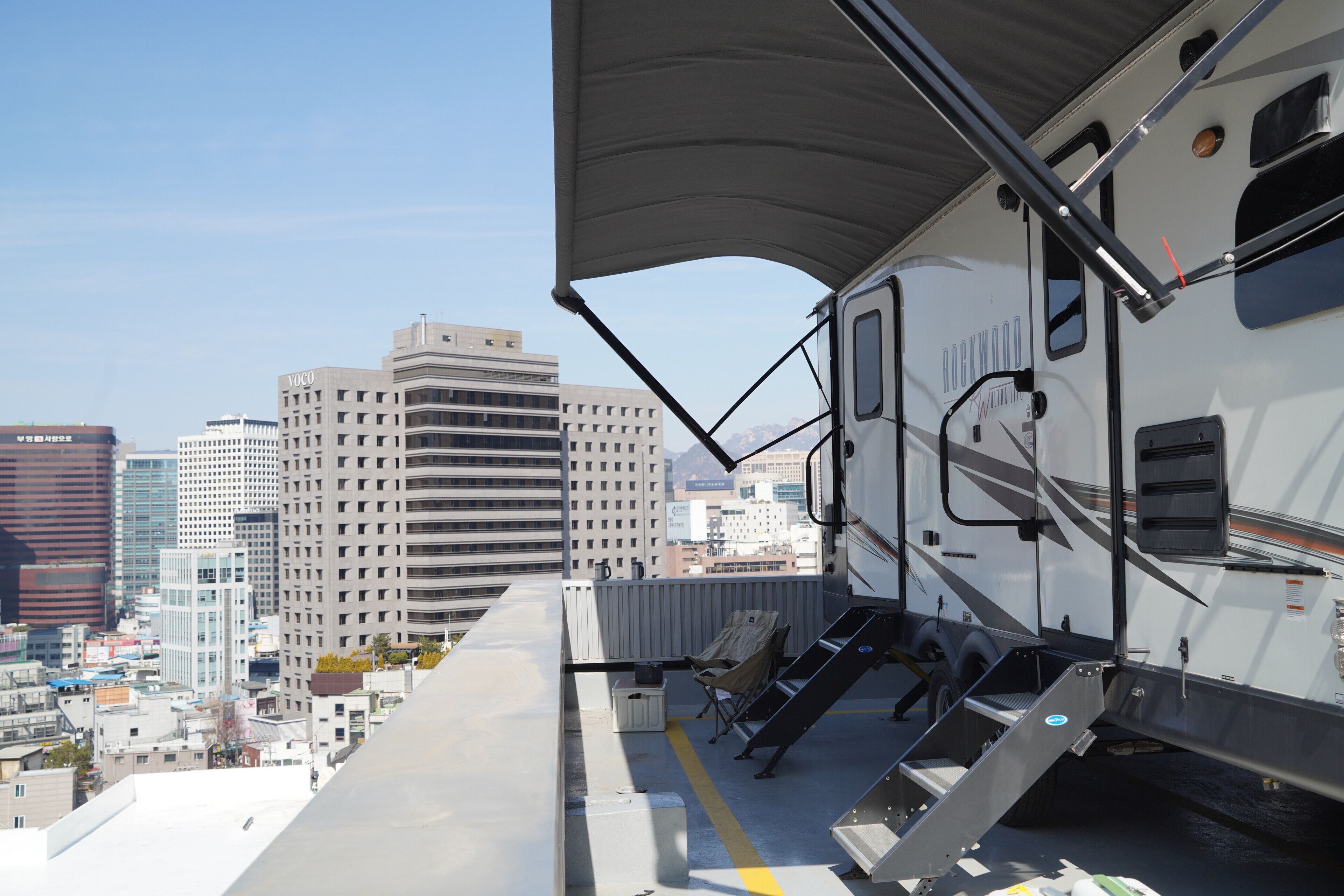 Mobile Home, 1 Queen Bed, Non Smoking, City View | Free WiFi