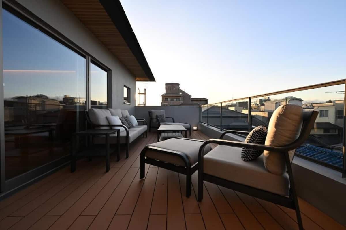 Premier fyrbäddsrum - balkong (Sauna) | Utsikt från rummet