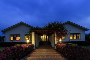 Blick von der Unterkunft