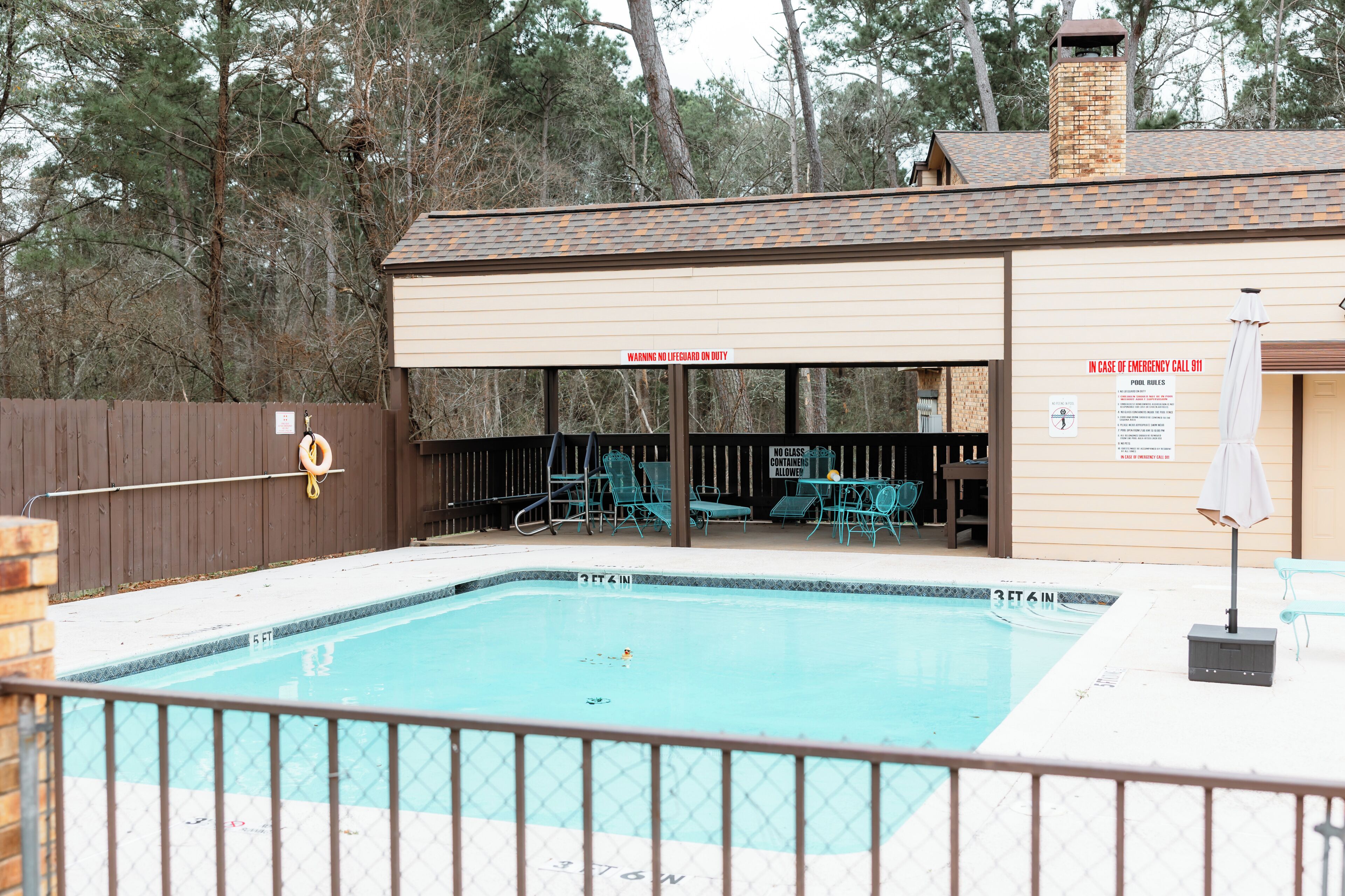 Outdoor pool