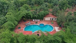 View from property - Tathastu Kanha -the Serenity Retreat (Baihar)