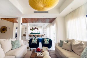 Smart TV - Villa Palmera: 4BR Family Villa in Punta Cana Village | Pool+Gazebo | Sleeps 12 (Punta Cana)