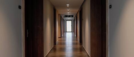 Vue depuis lâhĂ©bergement