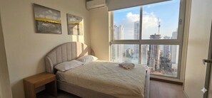 3 bedrooms, iron/ironing board, WiFi, bed sheets - Stunning 3BR with Views, Balcony and Parking (Panamá)
