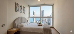 3 bedrooms, iron/ironing board, WiFi, bed sheets - Stunning 3BR with Views, Balcony and Parking (Panamá)