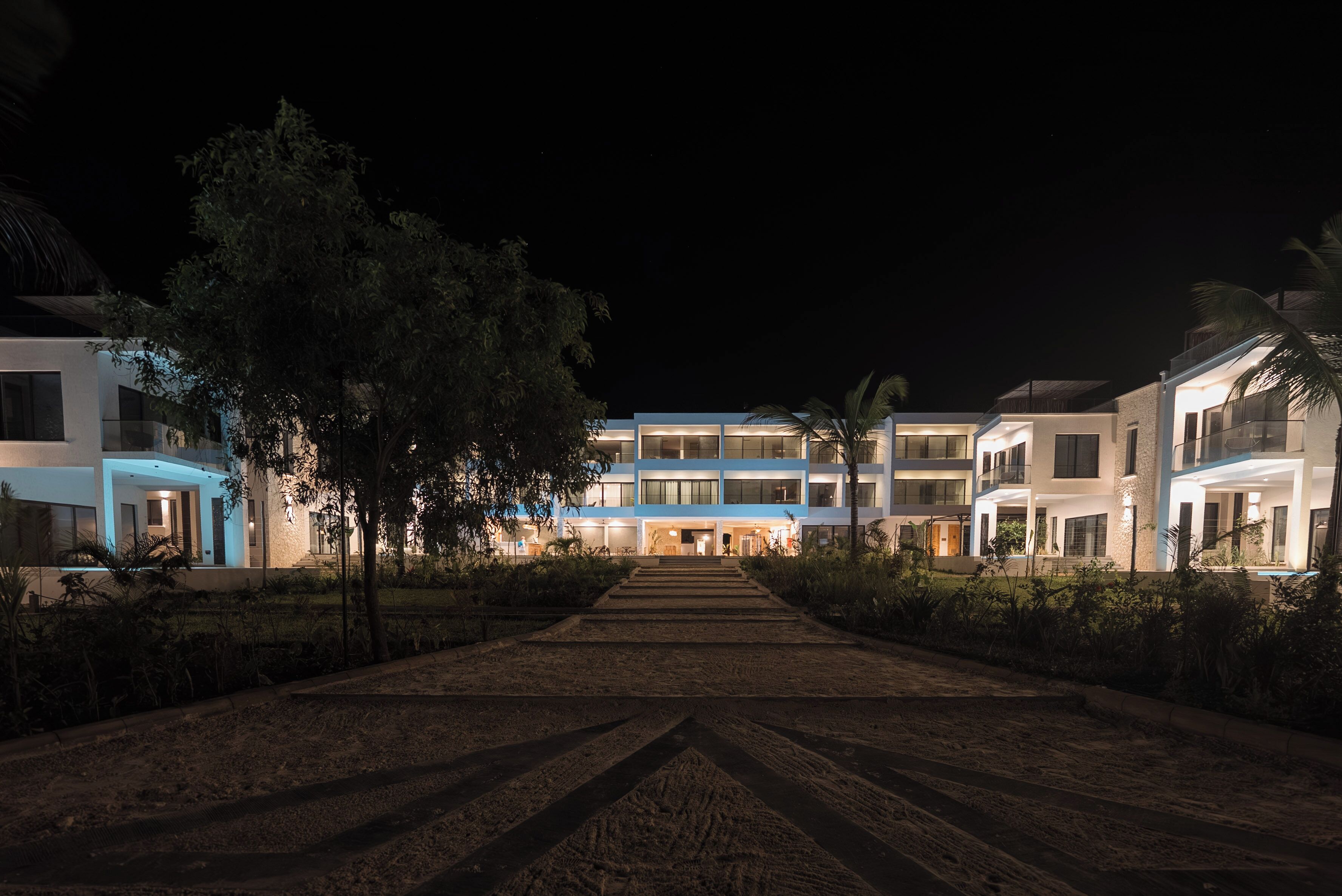 Vue depuis l’hébergement