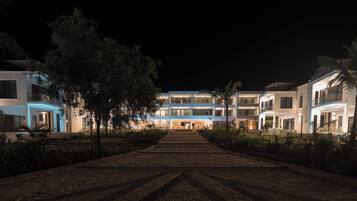 Vue depuis l’hébergement