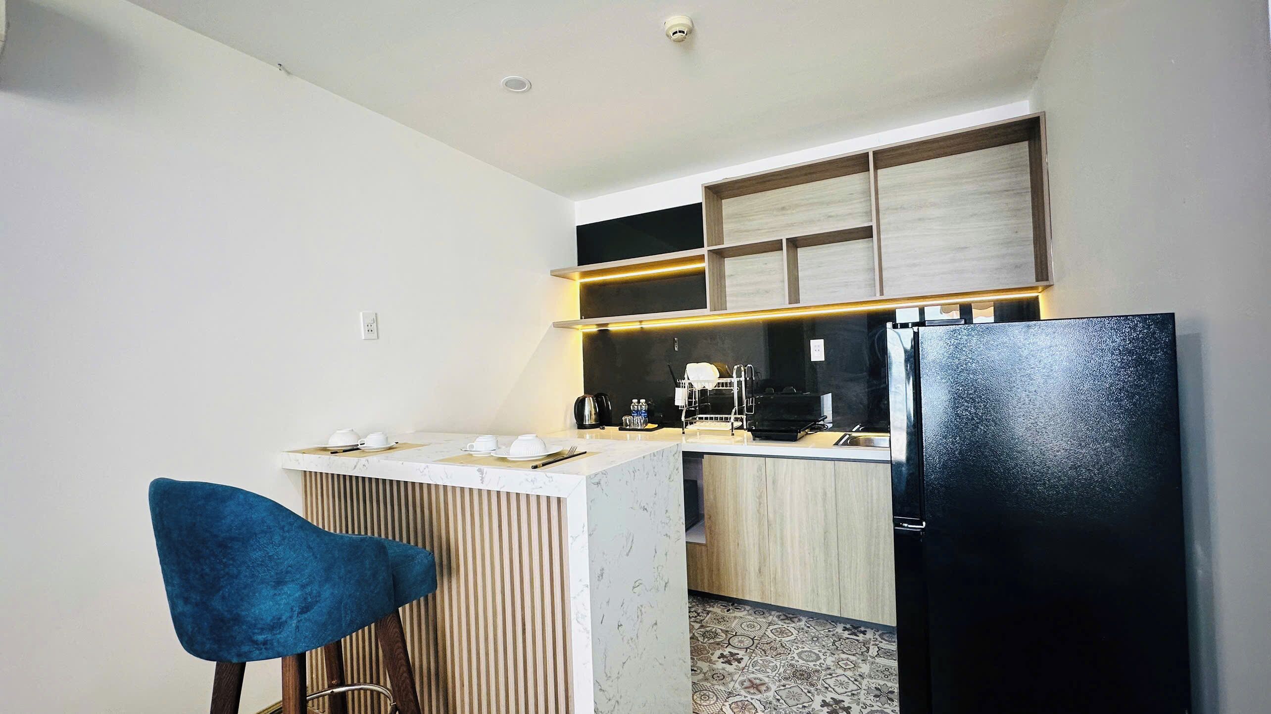 Executive Double Room, Terrace, Sea View | Minibar, desk, blackout drapes, free WiFi
