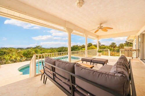 Jensen Beach Heated Pool Home • Water View • Near Beaches
