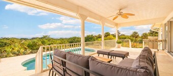 Jensen Beach Hilltop Pool Home with Sunrise & Bridge Views