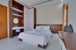 Villa, 3 Bedrooms, Private Pool | Egyptian cotton sheets, premium bedding, desk, laptop workspace - Sedana Villa Sanur (Denpasar)