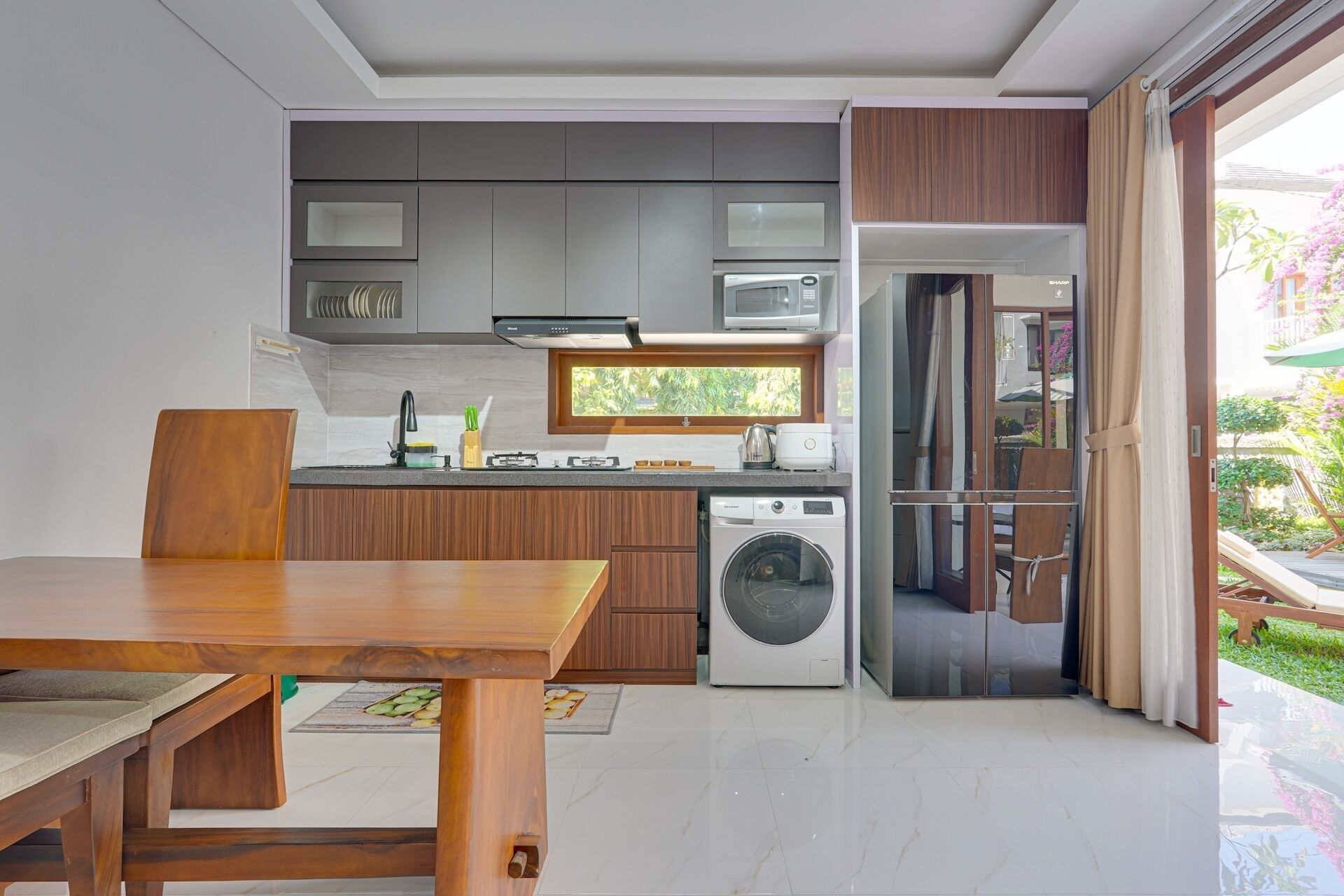 Villa, 3 soverom, privat basseng | Eget kjøkken | Kjøleskap, mikrobølgeovn, kokeplater og kjøkkenutstyr