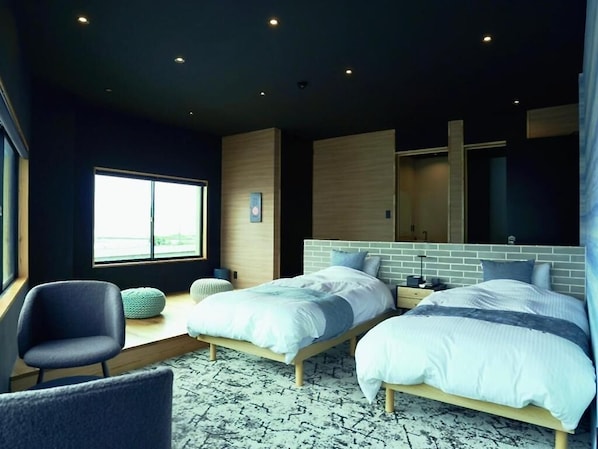 Western-Style Room for 4 Guests, Non-Smoking, Harbor View