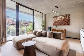 Living area - Jungle Vista Boutique Suites Ubud (Ubud)