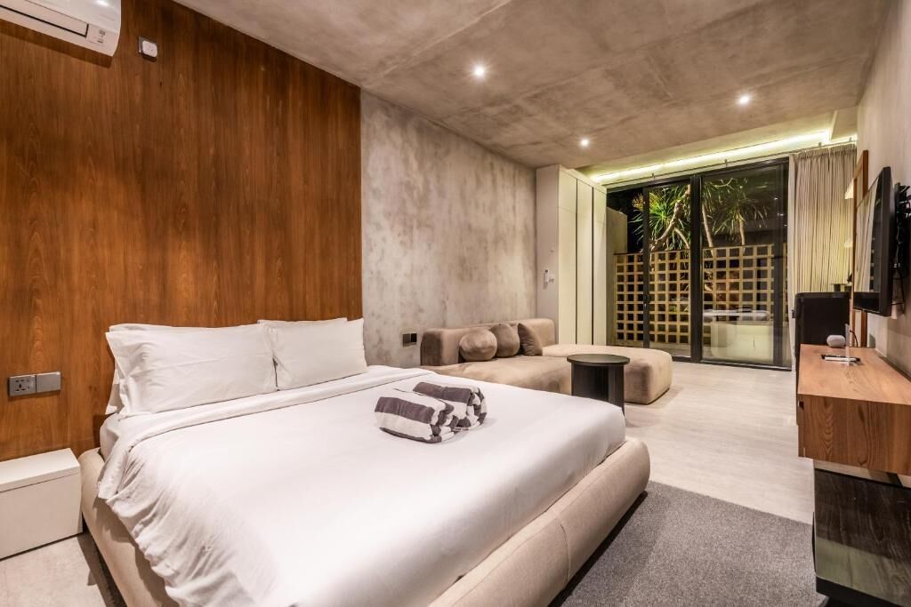 Appartement Standard, balcon | Coffres-forts dans les chambres, rideaux occultants